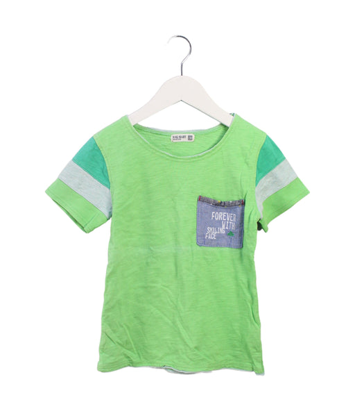 A Green Short Sleeve T Shirts from Ragmart in size 7Y for neutral. (Front View)