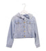 A Blue Lightweight Jackets from Il Gufo in size 8Y for girl. (Front View)