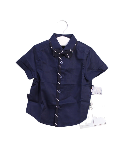 A Navy Shirts from Nicholas & Bears in size 6-12M for boy. (Front View)