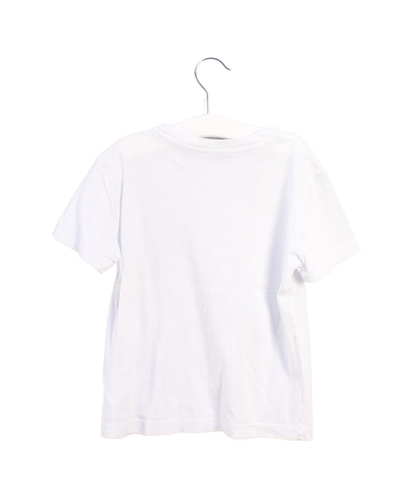A White Short Sleeve T Shirts from Neil Barrett Kids in size 4T for neutral. (Back View)