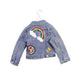 A Blue Lightweight Jackets from Baby Sara in size 3T for girl. (Back View)