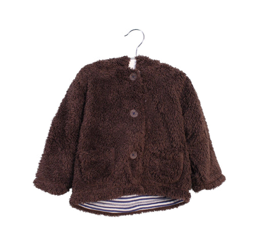 A Brown Lightweight Jackets from Boden in size 12-18M for neutral. (Front View)