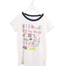 A White Short Sleeve T Shirts from Crewcuts in size 10Y for girl. (Front View)
