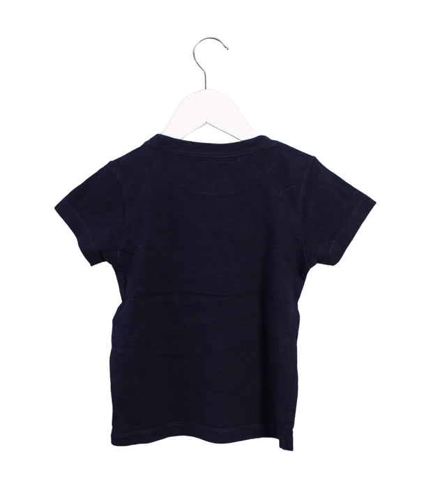A Navy Short Sleeve T Shirts from Crewcuts in size 3T for boy. (Back View)