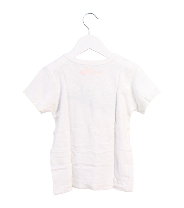 A White Short Sleeve T Shirts from Crewcuts in size 3T for girl. (Back View)