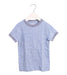 A Blue Short Sleeve T Shirts from Crewcuts in size 3T for girl. (Front View)