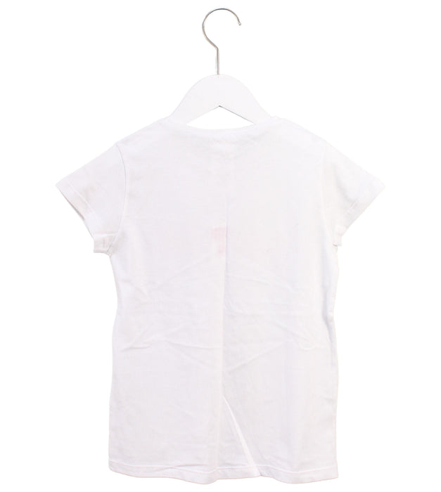 A White Short Sleeve T Shirts from Jacadi in size 10Y for girl. (Back View)