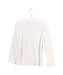 A White Long Sleeve Tops from Billieblush in size 4T for girl. (Back View)
