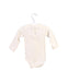 A Ivory Long Sleeve Bodysuits from Orchestra in size 3-6M for neutral. (Back View)