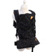 A Black Baby Carriers from Tula in size 0-3M for neutral. (Front View)