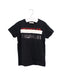 A Black Short Sleeve T Shirts from Moncler in size 4T for boy. (Front View)