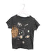 A Black Short Sleeve T Shirts from Crewcuts in size 3T for boy. (Front View)