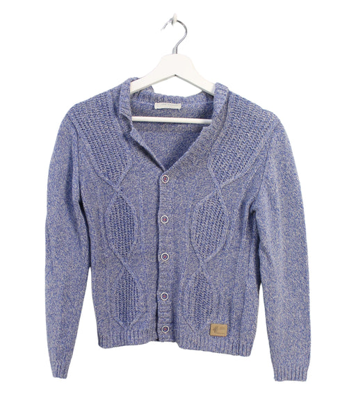 A Blue Lightweight Jackets from Pili Carrera in size 10Y for boy. (Front View)