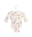 A White Long Sleeve Bodysuits from Frugi in size 0-3M for boy. (Back View)