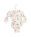 A White Long Sleeve Bodysuits from Frugi in size 0-3M for neutral. (Back View)