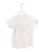 A White Short Sleeve T Shirts from Simple Kids in size 6T for girl. (Back View)