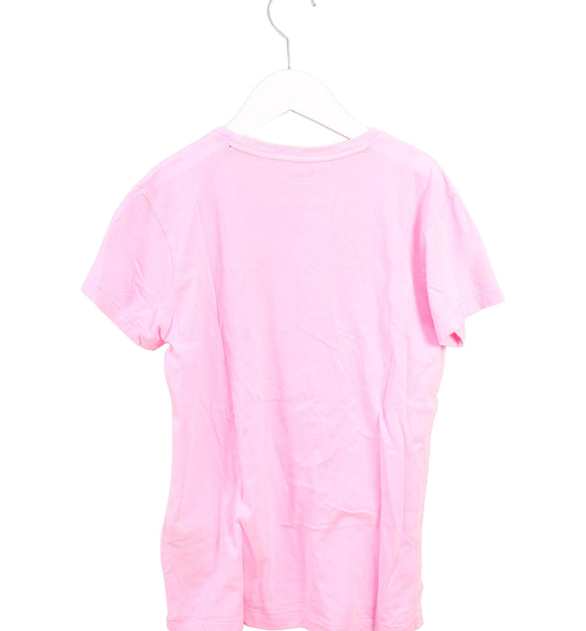 A Pink Short Sleeve T Shirts from Polo Ralph Lauren in size 14Y for girl. (Back View)