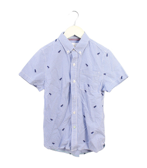 A Blue Shirts from Boden in size 8Y for boy. (Front View)
