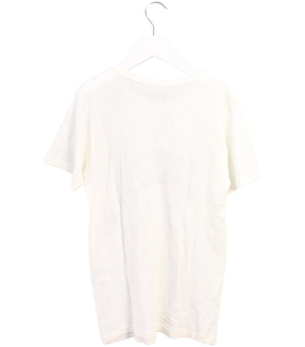 A White Short Sleeve T Shirts from Sarah Louise in size 10Y for boy. (Back View)