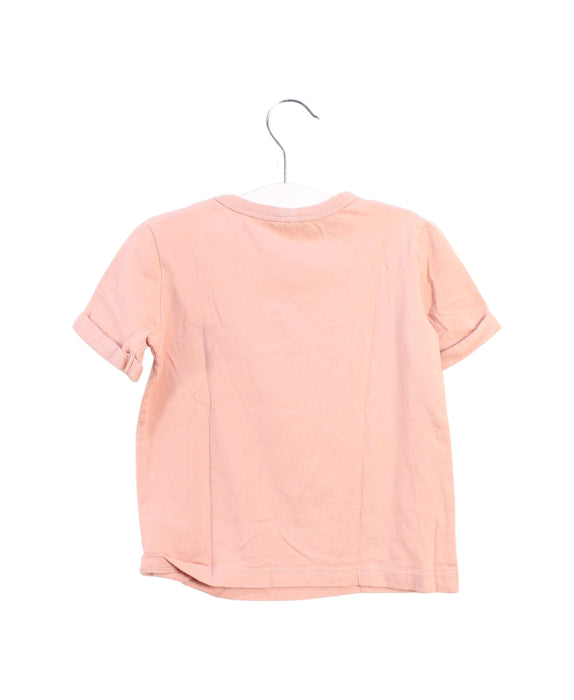 A Pink Short Sleeve T Shirts from Stella McCartney in size 4T for girl. (Back View)