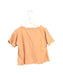 A Orange Short Sleeve T Shirts from Emile et Ida in size 4T for girl. (Back View)