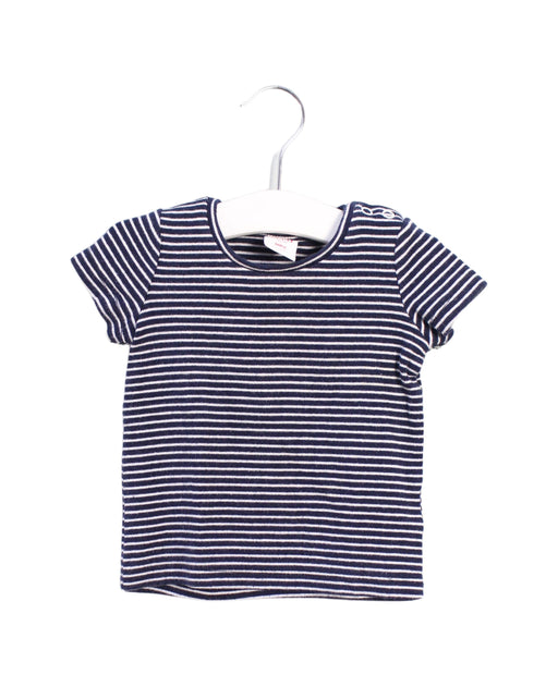 A Navy Short Sleeve T Shirts from Seed in size 12-18M for neutral. (Front View)