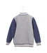 A Grey Lightweight Jackets from Chickeeduck in size 5T for boy. (Back View)