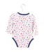 A White Long Sleeve Bodysuits from Mori in size 6-12M for boy. (Back View)