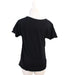A Black Short Sleeve T Shirts from Milki Train in size XS for maternity. (Back View)
