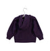 A Purple Hooded Sweatshirts from Roots in size 12-18M for neutral. (Back View)