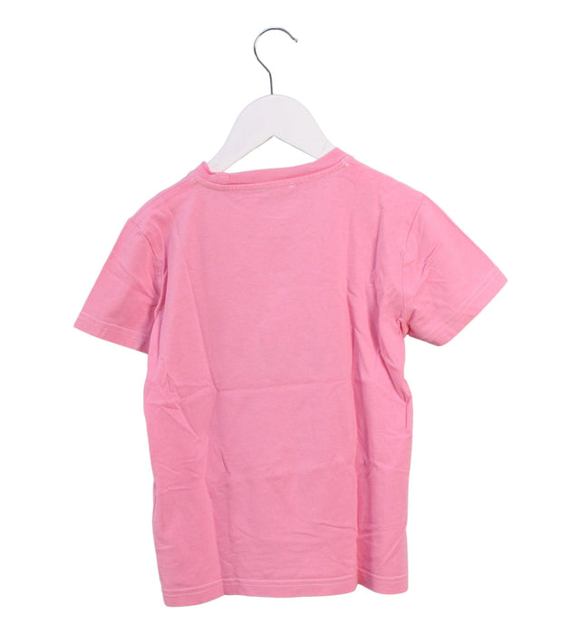 A Pink Short Sleeve T Shirts from Dandy Star in size 7Y for girl. (Back View)
