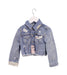 A Blue Lightweight Jackets from Polo Ralph Lauren in size 3T for girl. (Front View)