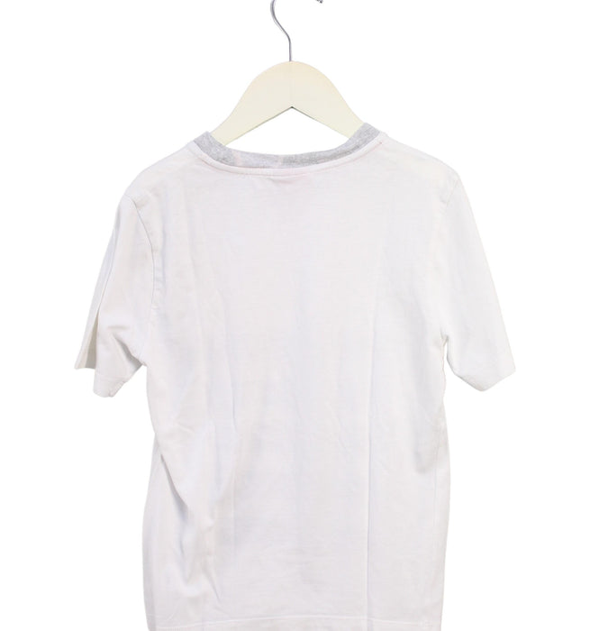 A White Short Sleeve T Shirts from Jim Thompson in size 5T for boy. (Back View)
