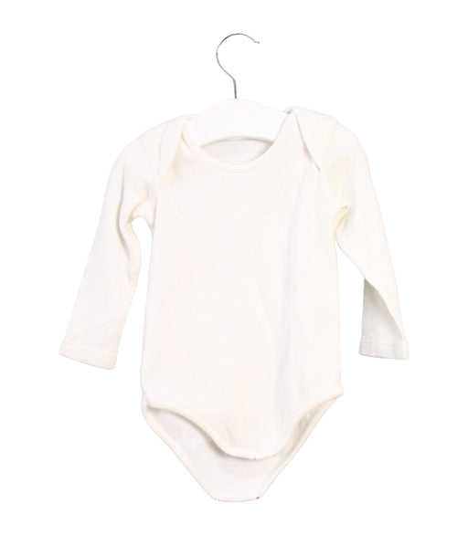 A White Long Sleeve Bodysuits from Chicco in size 6-12M for neutral. (Front View)