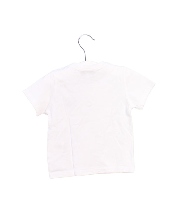 A White Short Sleeve T Shirts from Boss in size 6-12M for boy. (Back View)