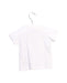 A White Short Sleeve T Shirts from Lanvin Petite in size 3-6M for girl. (Back View)