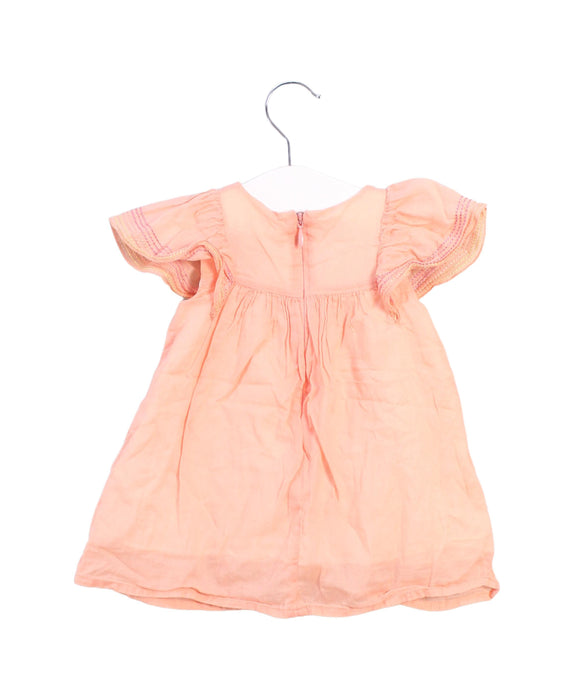 Chloe Short Sleeve Dress, Bloomers, and Toy 3-6M