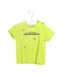 A Green Short Sleeve T Shirts from Automobili Lamborghini in size 6-12M for boy. (Front View)