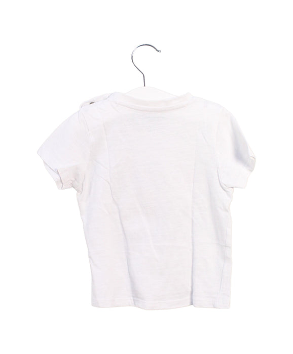 A White Short Sleeve T Shirts from Vertbaudet in size 2T for boy. (Back View)