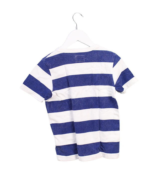 A Blue Short Sleeve T Shirts from Lee in size 5T for boy. (Back View)