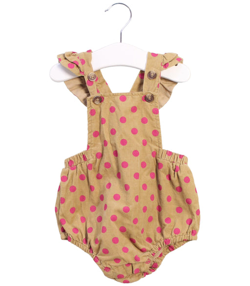 A Brown Sleeveless Bodysuits from Seed in size 3-6M for girl. (Front View)