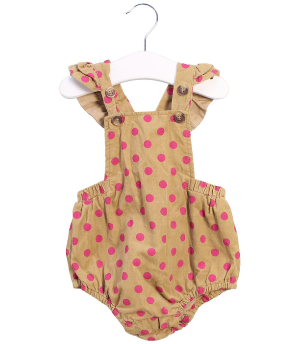 A Brown Sleeveless Bodysuits from Seed in size 3-6M for girl. (Front View)