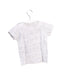 A White Short Sleeve T Shirts from Seed in size 6-12M for girl. (Back View)