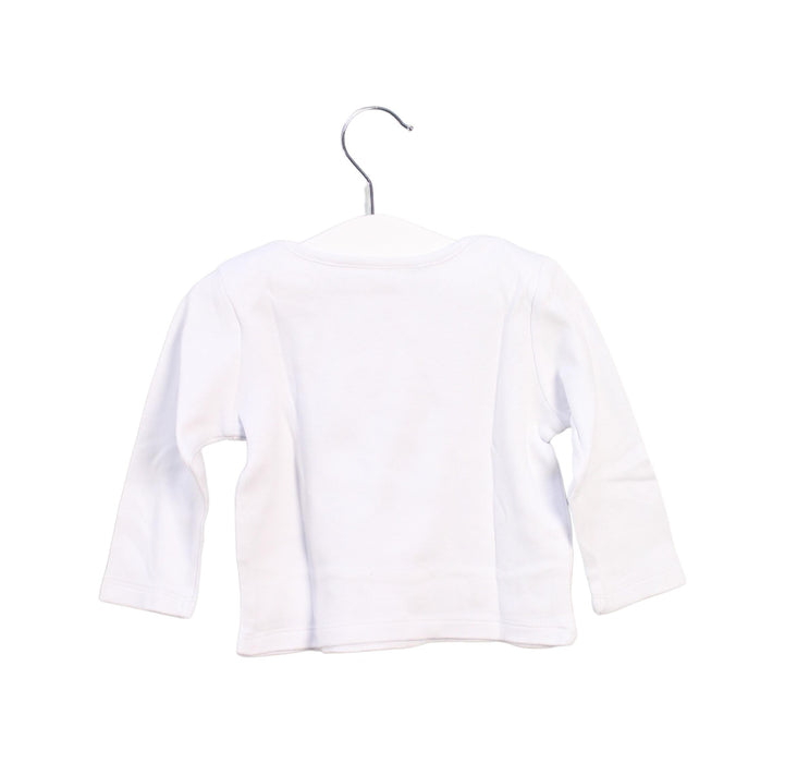 The Little White Company Long Sleeve Top 3-6M