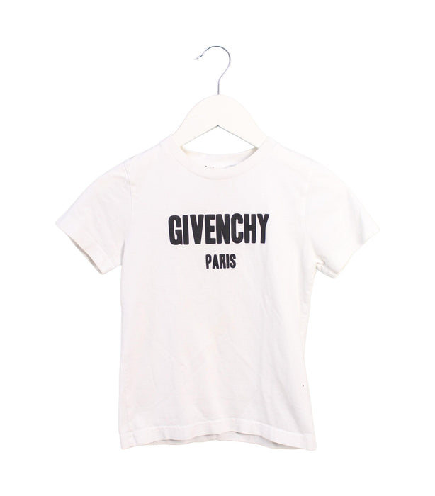 A White Short Sleeve T Shirts from Givenchy in size 6T for neutral. (Front View)