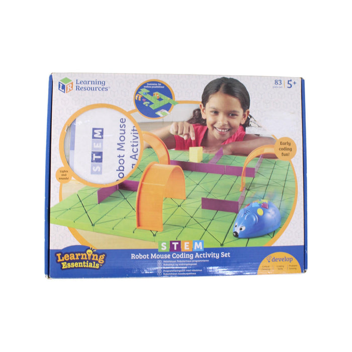 Learning Resources Robot Mouse Coding Activity Set 5T+