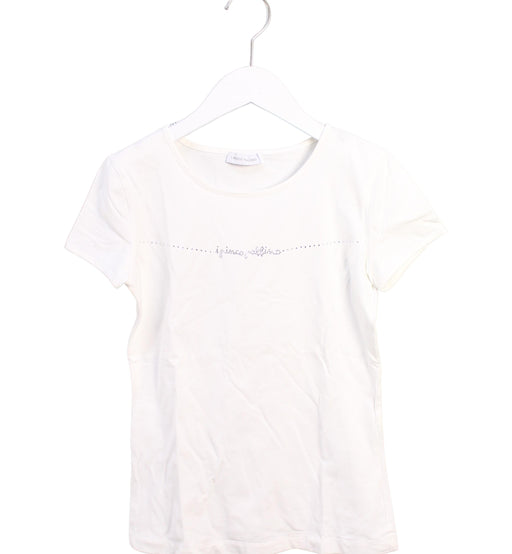 A White Short Sleeve T Shirts from I Pinco Pallino in size 12Y for girl. (Front View)