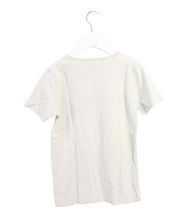 A White Short Sleeve T Shirts from Bonpoint in size 8Y for boy. (Back View)