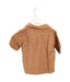 A Brown Shirts from Poudre Organic in size 6-12M for girl. (Back View)