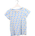 A Blue Short Sleeve T Shirts from Crewcuts in size 12Y for girl. (Front View)